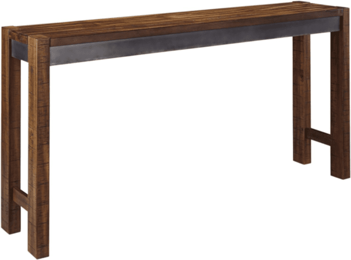 Furniture Torjin Urban Counter Height Dining Room Table, Two-Tone Brown