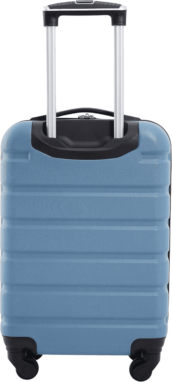 Hardside Spinner Carry-On Luggage, Blue Heaven, 22-Inch - Image 4