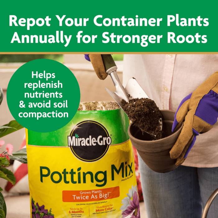 Potting Mix, for Container Plants, Flowers, Vegetables, Shrubs, Annuals, Perennials, Feeds for up to 6 Months, 1 Cu. Ft. - Image 9