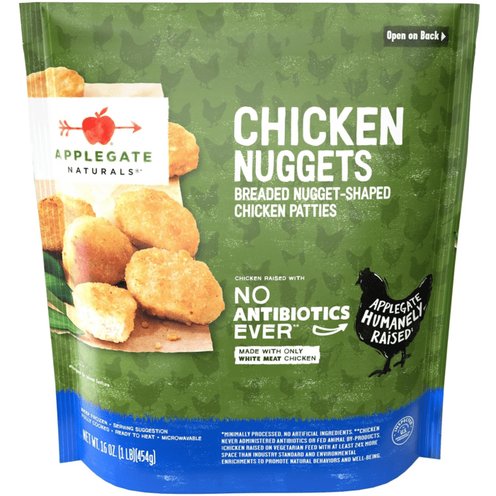 Natural Chicken Nuggets Family Size, 16Oz (Frozen)