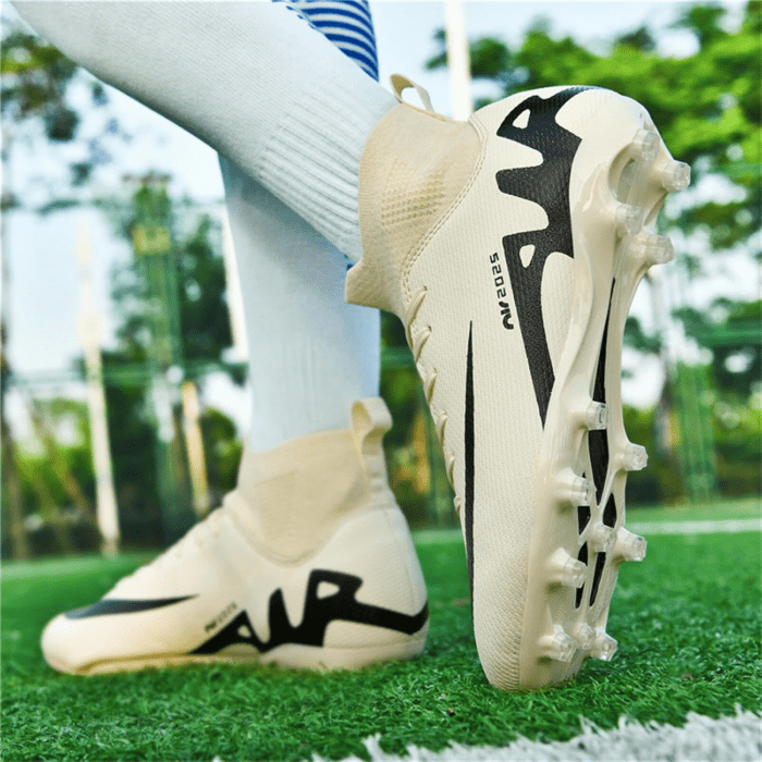 Soccer Cleats for Mens Womens Indoor Soccer Shoes Unisex Baseball Turf Shoes Youth Rugby Shoes Adult AG FG TF Football Boots Wide Training Sneaker - Image 6