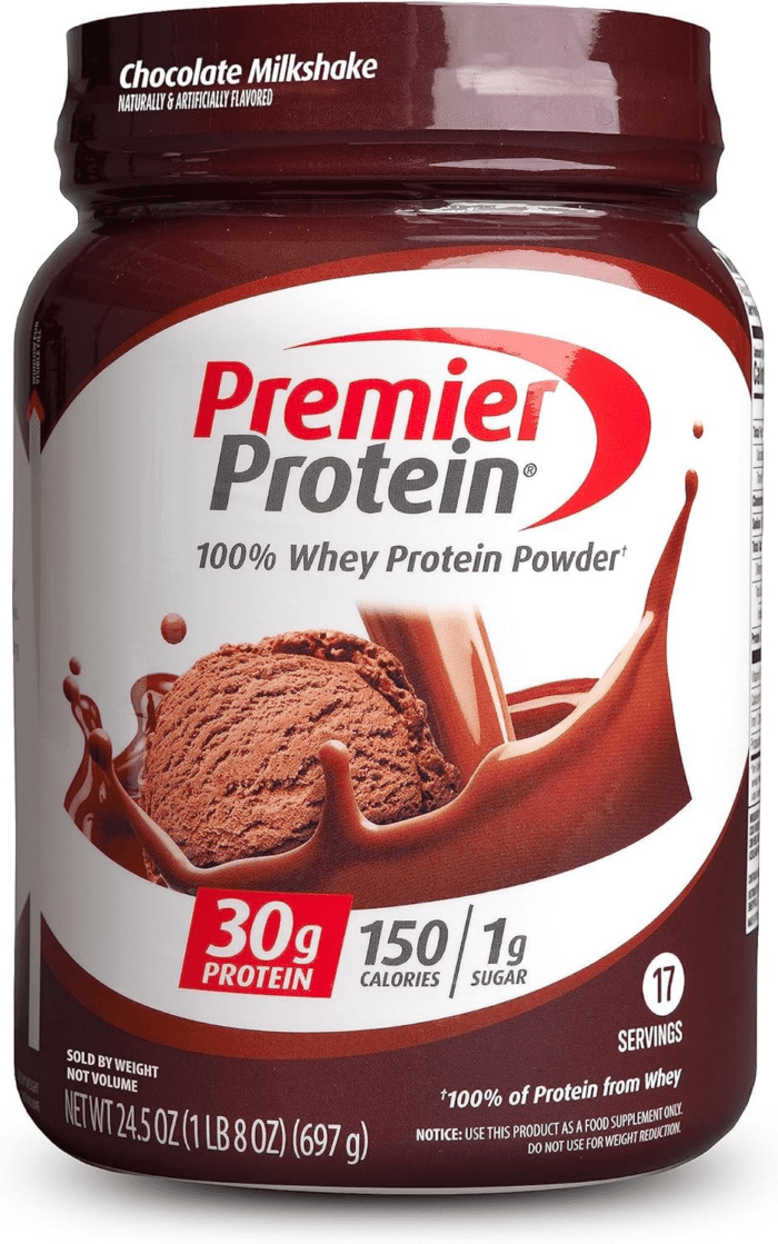 Powder, Chocolate Milkshake, 30G Protein, 1G Sugar, 100% Whey Protein, Keto Friendly, No Soy Ingredients, Gluten Free, 17 Servings, 24.5 Ounce (Pack of 1)