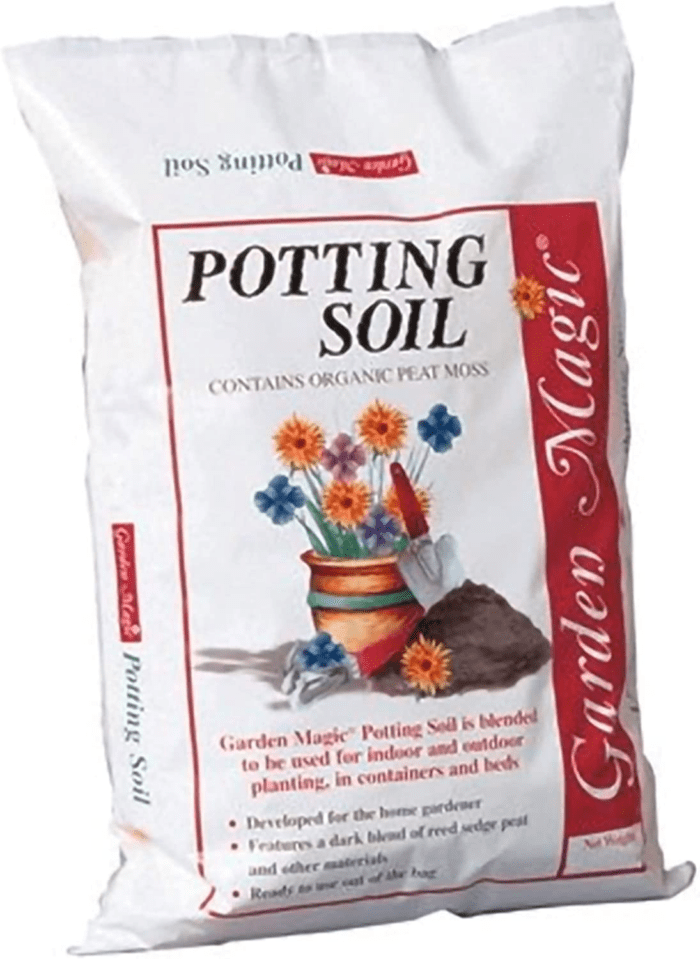 20 Pound Bag of Garden Magic General Purpose Moisture Retaining Potting Soil Mix for Indoor and Outdoor Planting