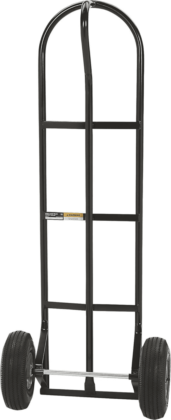 Steel Pneumatic Hand Truck Dolly - 600-Lb. Capacity, 10In. Tires, Powder-Coat Finish - Image 6