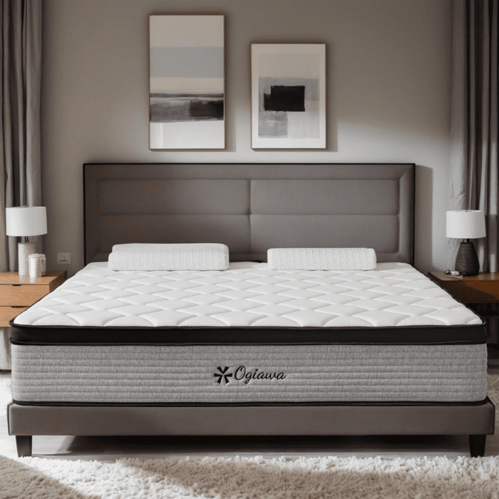 Queen Mattress | 12 Inch Queen Size Hybrid Mattresses in a Box | Medium Firm Memory Foam and Individual Pocket Springs | Fiberglass Free Bed Mattres | Breathable | Certipur-Us