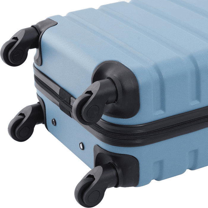 Hardside Spinner Carry-On Luggage, Blue Heaven, 22-Inch - Image 6