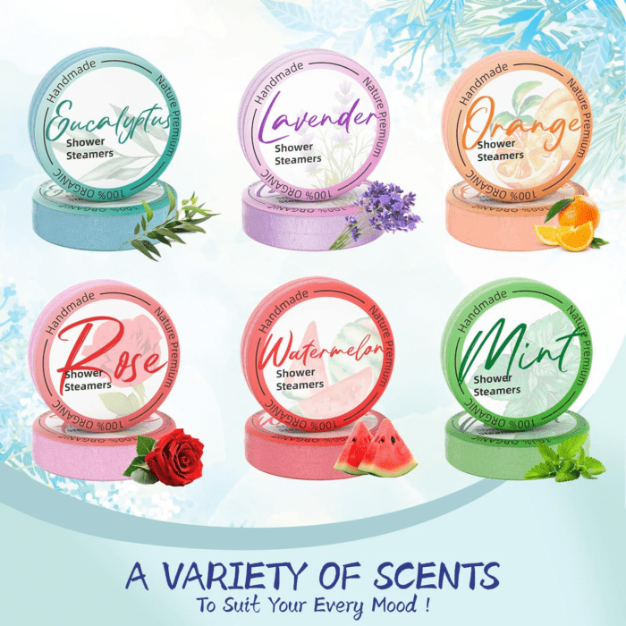 Shower Steamers Aromatherapy 8 PACK - Gifts for Women, Shower Bombs with Essential Oils, Self Care and Stress Relief Stocking Stuffers, Relaxation Birthday Gifts for Women and Men - Image 2