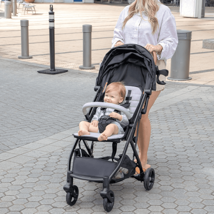 Summer by Ingenuity 3Dquickclose CS+ Compact Fold Stroller, Car-Seat Compatible, Lightweight Stroller with Oversized Canopy, Extra-Large Storage - Image 11