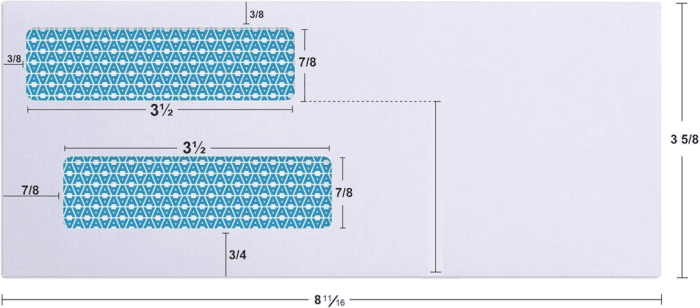 500#8 Double Window Self Seal Security Envelopes - for Business Checks, Quickbooks & Quicken Checks, Size 3 5/8 X 8 11/16 Inches - Checks Fit Perfectly - Not for Invoices, 500 Count (30180) - Image 3