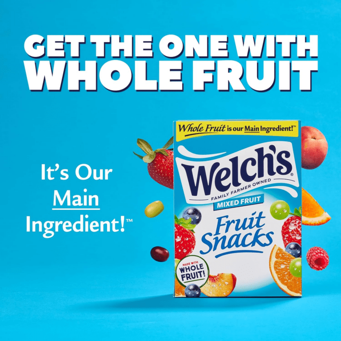 Welch’S Fruit Snacks, Mixed Fruit, Great for School Lunches, Bulk Pack, Gluten Free, Individual Single Serve Bags, 0.8 Oz (Pack of 40) - Image 4