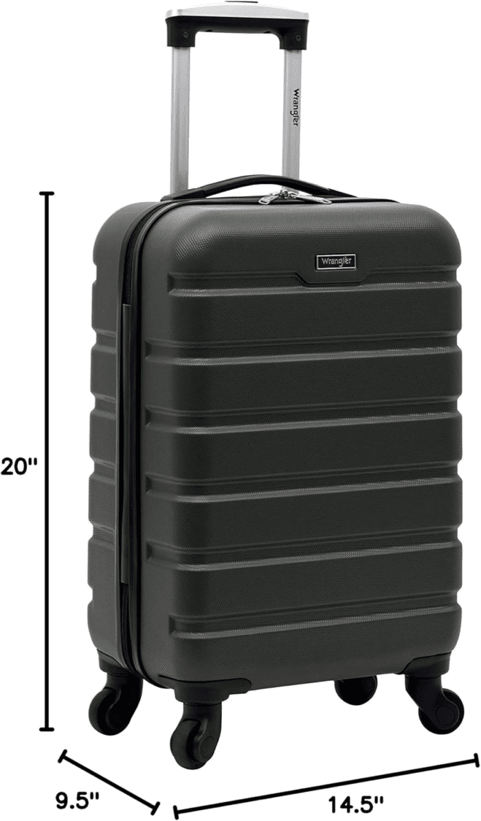 Hardside Spinner Carry-On Luggage, Deep Depth, 22-Inch - Image 8