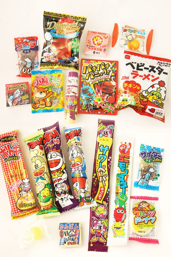 Japanese Candy Snack Assortment BOX 55Pcs (JAPANESE CANDY SAMURAI) - Image 4