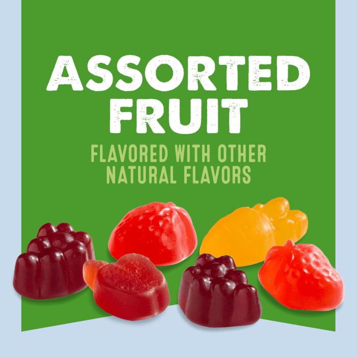 Fruit Flavored Snacks, Assorted Fruit, Gluten Free Snack, Family Pack, 40 Ct, 32 Oz - Image 3