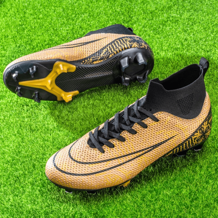 Soccer Cleats for Mens Womens, Indoor Soccer Cleats Football Cleats Shoes Unisex Youth Students Running Training Non-Slip Rugby AG FG TF Athletic Shoes for Outdoor Turf Athletic - Image 8