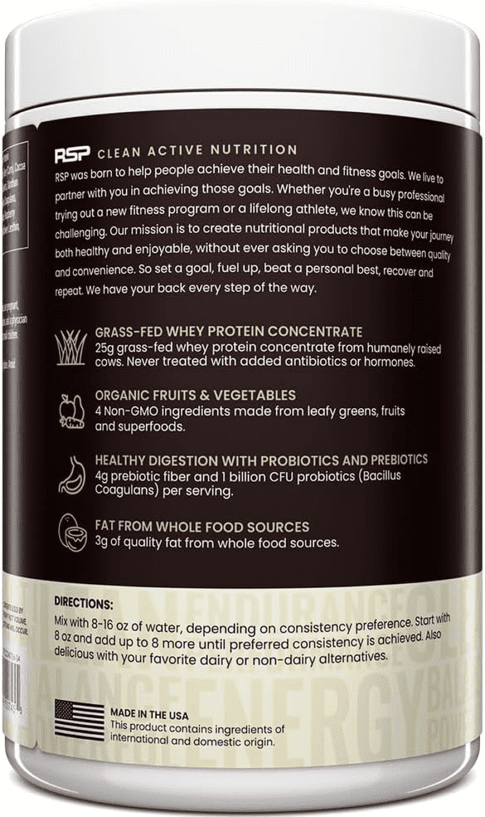 Truefit Gut Healthy Protein Powder, Grass-Fed Whey Meal Replacement Shake with Prebiotics, Probiotics, & Organic Superfoods, Keto Friendly, Gluten Free - Image 7