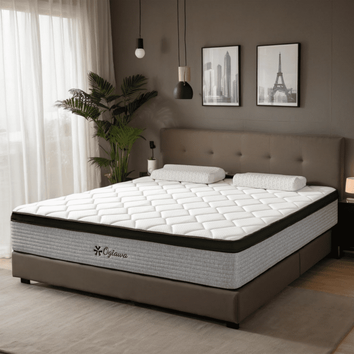 Queen Mattress | 12 Inch Queen Size Hybrid Mattresses in a Box | Medium Firm Memory Foam and Individual Pocket Springs | Fiberglass Free Bed Mattres | Breathable | Certipur-Us - Image 7