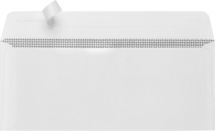 500 No. 10 Self Seal Single Window Security Envelopes -Designed for Quickbooks Invoices and Business Statements - Computer Printed Checks with Strong Peel and Seal Flap - Number 10 Size 4 1/8 X 9 1/2 - Image 3