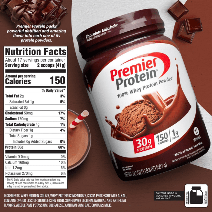 Powder, Chocolate Milkshake, 30G Protein, 1G Sugar, 100% Whey Protein, Keto Friendly, No Soy Ingredients, Gluten Free, 17 Servings, 24.5 Ounce (Pack of 1) - Image 5