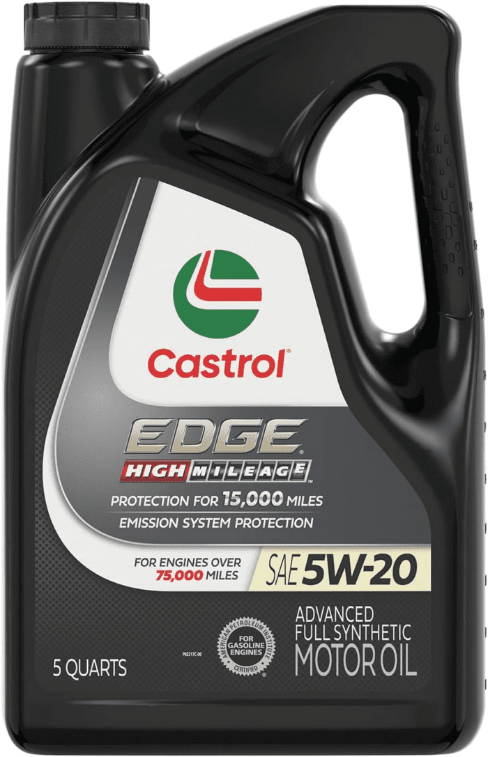 EDGE High Mileage 5W-20 Advanced Full Synthetic Motor Oil, 5 Quarts