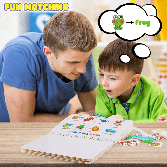 Montessori Preschool Learning Activities Busy Book - Workbook Activity Binder / Toys for Toddlers, Autism Learning Materials and Tracing Coloring Book - Image 6