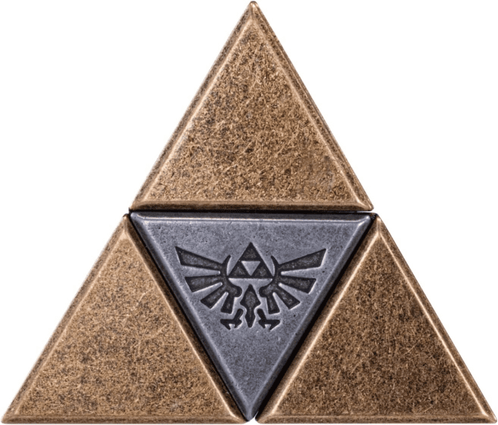 Bepuzzled, Legend of Zelda Triforce Hanayama Cast Brain Teaser Mensa Rated Level 5, for Ages 12 and Up - Image 2