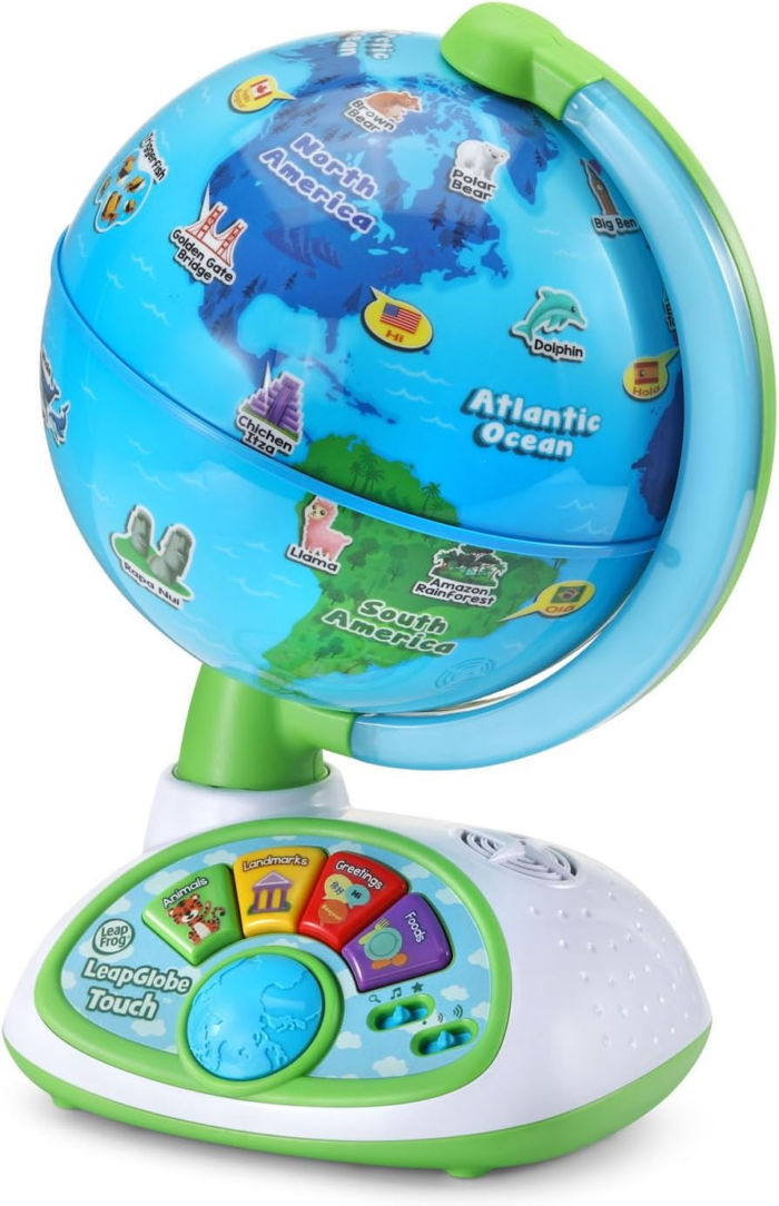 Leapglobe Touch Interactive Globe for Kids Ages 3 and Up