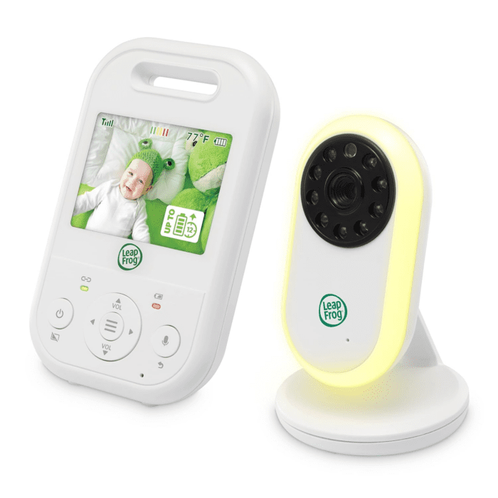 LF2423 Baby Monitor, 2.8” Screen Video Monitor with Camera, 2-Way Audio, 1000Ft Range, Night Vision, Soothing Lullabies, Temperature Sensor, Secure Transmission No Wifi - Image 11