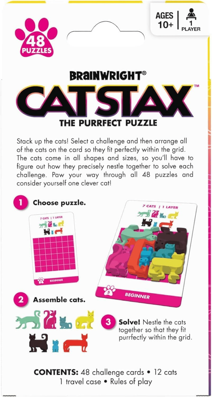 - Cat STAX - the Purrfect Puzzle - 48 Pieces - Image 4