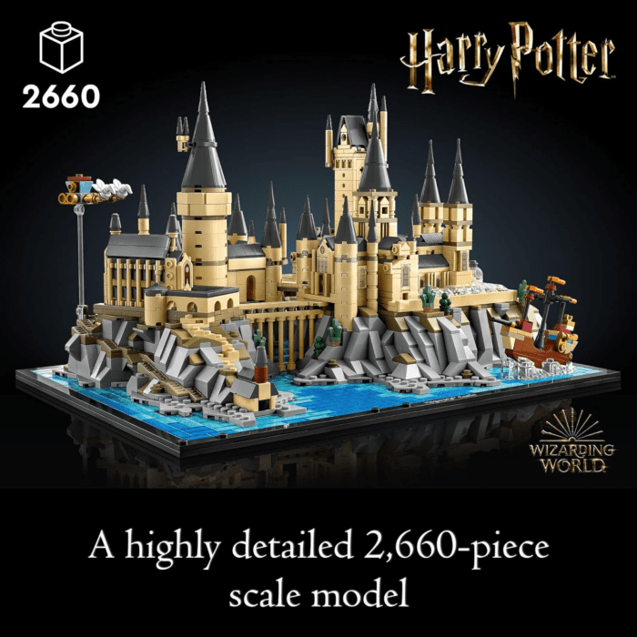 Harry Potter Hogwarts Castle and Grounds 76419 Building Set, Gift Idea for Adults, Buildable Display Model, Collectible Harry Potter Playset, Recreate Iconic Scenes from the Wizarding World - Image 2