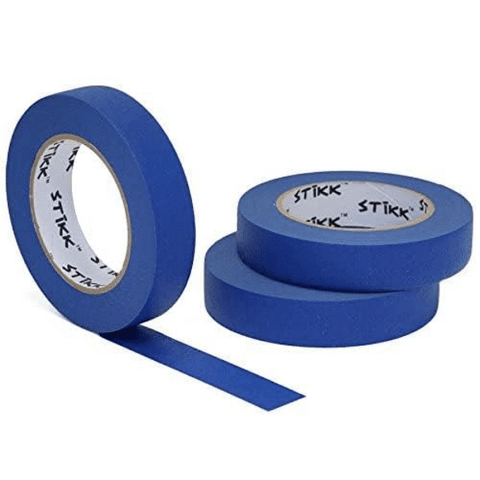 Painters Tape - 3Pk Blue Painter Tape - 1 Inch X 60 Yards - Paint Tape for Painting, Edges, Trim, Ceilings - Masking Tape for DIY Paint Projects - Residue-Free Painting Tape - Image 2