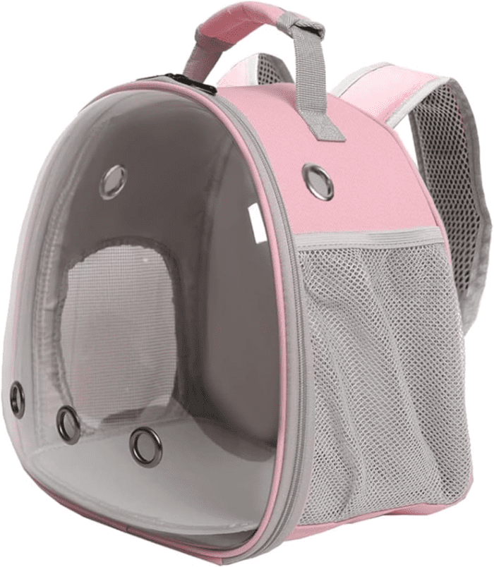 Guinea Pig Backpack, Space Capsule Bubble Window Small Animal Backpack for Guinea Pig, Bird Bunny Rabbit - Image 5