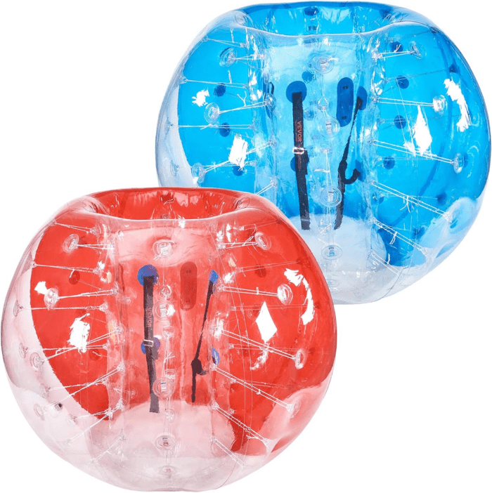 Inflatable Bumper Balls 2-Pack, 5FT/1.5M Body Sumo Zorb Balls for Teen & Adult, 0.8Mm Thick PVC Human Hamster Bubble Balls for Outdoor Team Gaming Play, Bumper Bopper Toys for Garden, Yard, Park - Image 9