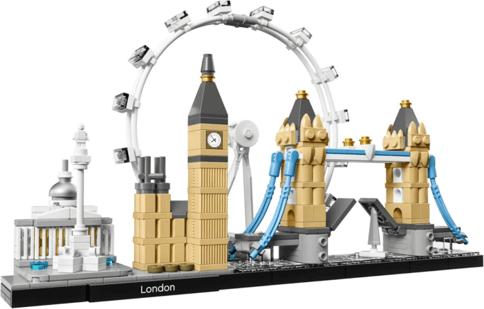 Architecture London Skyline Collection 21034 Building Set Model Kit and Gift for Kids and Adults (468 Pieces) - Image 5