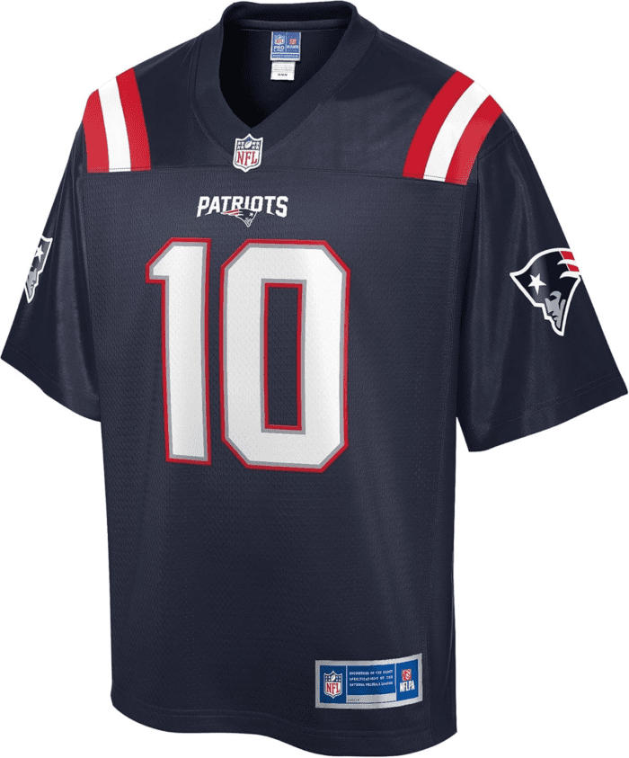 Men'S Mac Jones Navy New England Patriots Jersey - Image 2