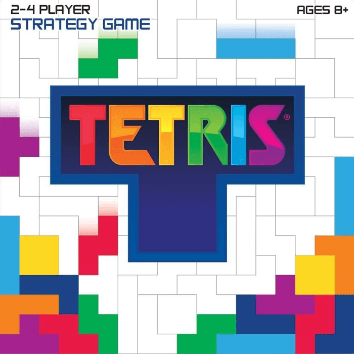 - Tetris - Strategic Puzzle Game - Great for Family or Adult Game Night - Ages 8 and up - 2 to 4 Players