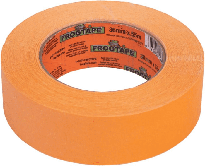 Pro Grade Orange Painter’S Tape for Interior and Exterior Applications, 1.41" X 60 Yard Roll, 4-Pack - Image 2