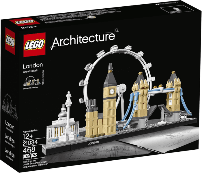 Architecture London Skyline Collection 21034 Building Set Model Kit and Gift for Kids and Adults (468 Pieces) - Image 4