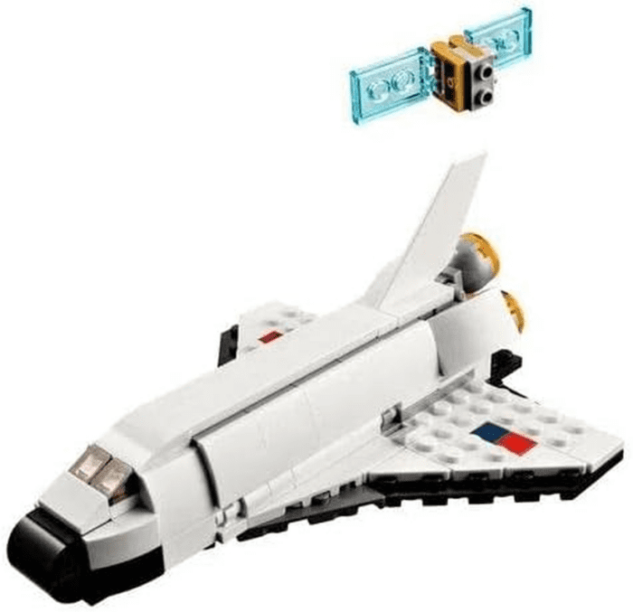 Creator 3 in 1 Space Shuttle Toys - Space Toys Building Set for Boys & Girls, Ages 6+ - Option to Build 2 Spaceships or Astronaut - Educational Gift for Kids Birthday & Holidays - 31134 - Image 4