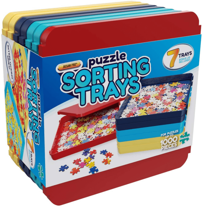 - Puzzle Sorting Trays - 7 Count (Pack of 1)