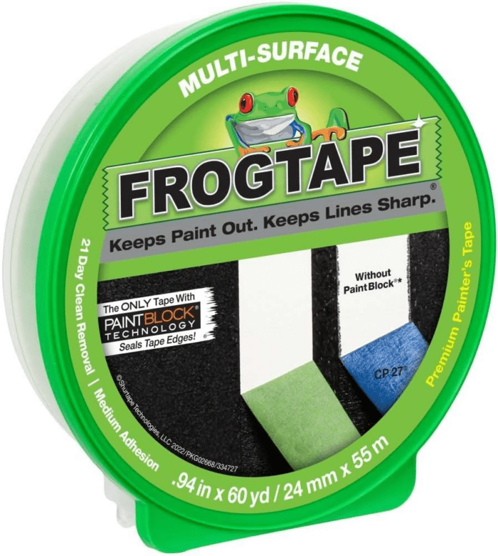 Multi-Surface Painter'S Tape with PAINTBLOCK, Medium Adhesion, 0.94" Wide X 60 Yards Long, Green (1358463)