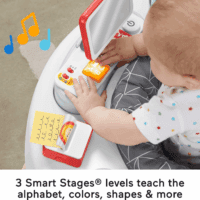 Baby to Toddler Learning Toy 2-In-1 like a Boss Activity Center and Play Table with Lights Music and Sounds - Image 4