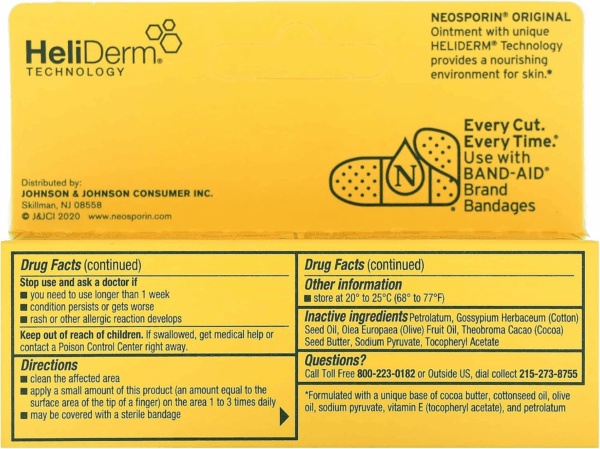 Original Antibiotic Ointment, 24-Hour Infection Prevention for Minor Wound, .5 Oz - Image 4