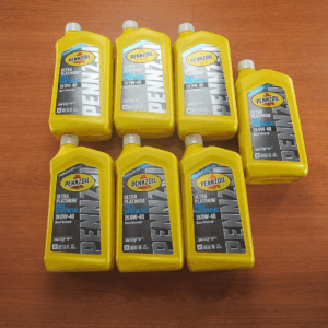 Chrysler Dodge Jeep Penzoil Ultra Platinum Full Synthetic 0W-40 7 Qts.