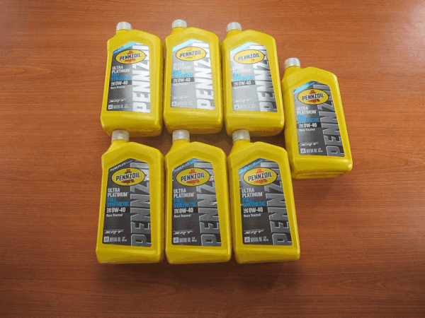 Chrysler Dodge Jeep Penzoil Ultra Platinum Full Synthetic 0W-40 7 Qts.