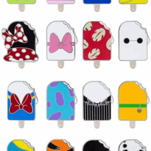 5 Piece Random Assorted Mystery Pin Pack Ice Cream Bars