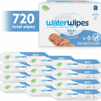 Plastic-Free Original Baby Wipes, 99.9% Water Based Wipes, Unscented & Hypoallergenic for Sensitive Skin, 60 Count (Pack of 12), Packaging May Vary - Image 2
