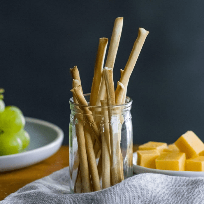 Imported Breadsticks, Thin Autentico Italian Crispy Bread Sticks, Low Fat Made with Extra Virgin Olive Oil, 3Oz (Thin, 3 Ounce (Pack of 12)) - Image 4