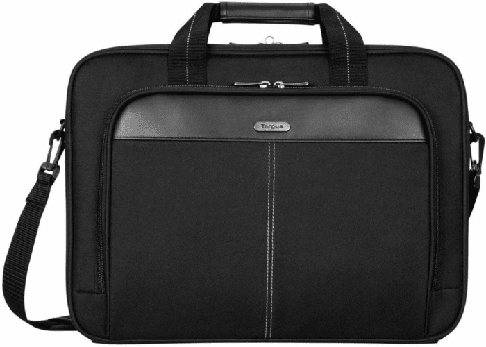 Unisex-Adult Slim Briefcase with Crossbody Shoulder Bag