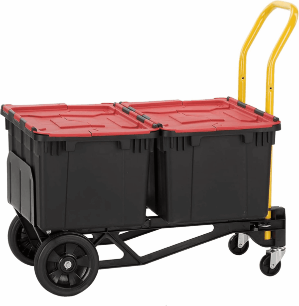 Trucks Convertible Nylon Hand Truck W/ Stair Glides, 300Lb Dolly & 400Lb Cart Limit - Image 8