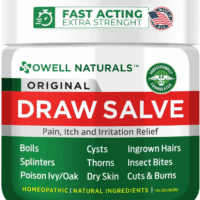 Drawing Salve Ointment 1Oz, Ingrown Hair, Boil, Splinter Remover, Bug Spider Bites, Bee Sting, Mosquito Bite Itch, Poison Ivy